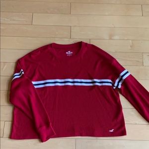 Long sleeve crop top